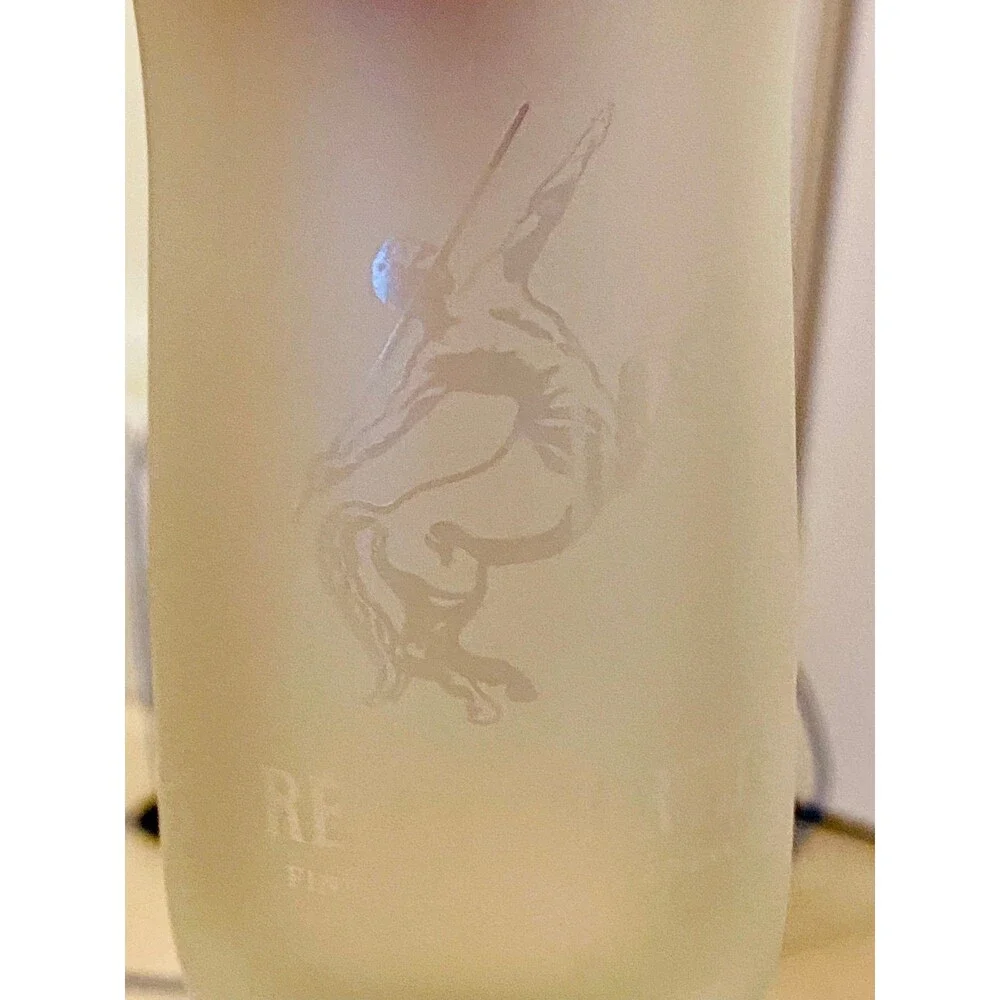 REMY MARTIN (4) Fine Champagne Cognac Frosted Glasses Collectible